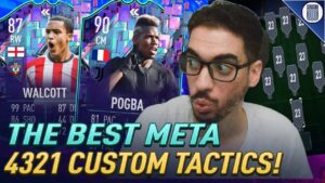 THE BEST META 4321 FORMATION & CUSTOM TACTICS FOR FIFA 23 ULTIMATE TEAM