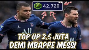 TOP UP 2.5 JT DEMI MENDAPATKAN MBAPPE DAN MESSI UTOTY - Fifa Mobile 22