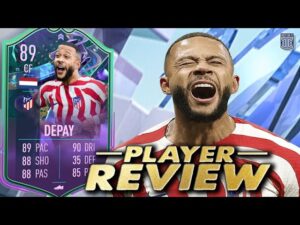 89 FANTASY DEPAY PLAYER REVIEW! SBC PLAYER FIFA 23 Ultimate Team