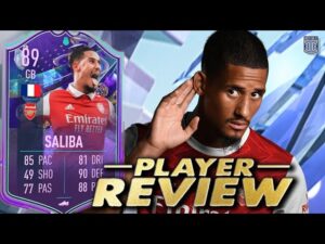 89 FANTASY FUT SALIBA PLAYER REVIEW! META - FIFA 23 ULTIMATE TEAM