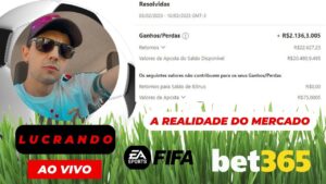 ✅🔥 8X2 LUCRO DE 40$ - BET365 AO VIVO - TIPS DE FIFA - BANCA DE 100$ - 24/03 🔥✅
