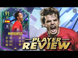91 FANTASY FUT HEROES MORIENTES PLAYER REVIEW! - FIFA 23 ULTIMATE TEAM