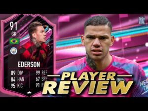 91 FUT BALLERS EDERSON PLAYER REVIEW! SBC PLAYER - EDERSON MAN CITY - FIFA 23 Ultimate Team