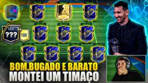 ABSURDO🔥 MONTEI UM TIMAÇO BUGADO & MUITO BARATO COM ATÉ ÍCON PRIME😱 | FIFA MOBILE 23
