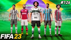 COMEÇOU O BRASILEIRAO 🇧🇷 !!! - MODO CARREIRA JOGADOR FIFA 23 - Parte 125