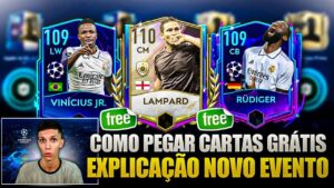 COMO PEGAR MUITAS CARTAS GRÁTIS🔥 EXPLICAÇÃO DO NOVO EVENTO UCL "ESTÁ INCRÍVEL"😱 FIFA MOBILE 23