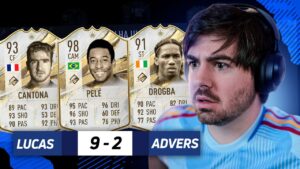 CONSEGUI MONTAR UMA ARTILHARIA LENDARIA E PESADA NO DRAFT!!! FIFA 23