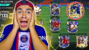 CONSEGUÍ a MESSI "UTOTY" con 117 de GRL en FIFA MOBILE 😱 *EPIC FICHAJE*