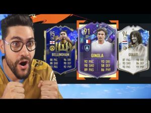 DRAFT CU CEA MAI TARE TRIPLETA DIN FIFA 23! FANTASY GINOLA, TOTY BELLINGHAM & TOTY GULLIT!!