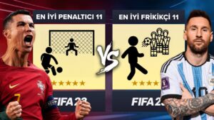 EN İYİ FRİKİKÇİLER vs EN İYİ PENALTICILAR // FIFA 23 KARİYER MODU ALL-STAR KAPIŞMA