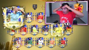 😎 ESPERANDO HAALAND 112 GRL UTOTY HONORIFICO EN FIFA 23 MOBILE !!! NUEVOS JUGADORES !!!