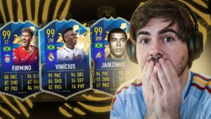 ESSE TRIO BRAZUCA QUE NINGUÉM BOTAVA FÉ DESTRUIU!!! FUT DRAFT FIFA 23