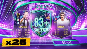 FIFA 23 25 x 83+ x 10 Fantasy FUT Upgrade Packs!