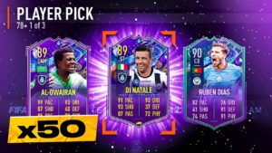 FIFA 23 50 x Fantasy FUT Team 2 Player Pick Packs!
