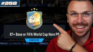 FIFA 23 My 87+ Base or FIFA WORLD CUP HERO Player Pick (1 out of 5) in Ultimate Team