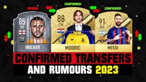 FIFA 23 | NEW CONFIRMED TRANSFERS & RUMOURS! 🤪🔥 ft. Modric, Walker, Messi... etc