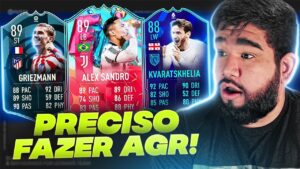 FIFA 23 - PRECISO FAZER ESSE DME FUT BIRTHDAY! + ALEX SANDRO DME, KVARA POTM DME & GRIEZMANN POTM