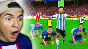 FIFA, JUEGO CON EL MEJOR DE CADA LETRA DE LA "A HASTA LA Z" 😱 *LA ÚLTIMA LETRA en PIE GANA*