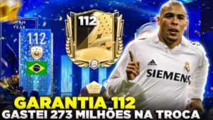 GANHEI UM PRIME 112!🤩🔥 GASTEI 273 MILHÕES NA TROCA DO JOGADOR 112 | FIFA MOBILE 23