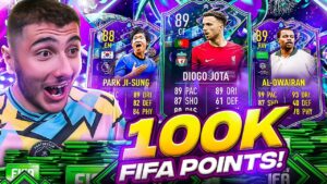 I Spent 100,000 FIFA Points On Team 2!