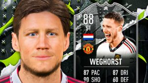 IS HE WORTH 370K? 🤯 88 Showdown Weghorst Player Review - FIFA 23 Ultimate Team