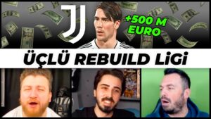 JUVENTUS 2 SEZON BİZE EMANET! // FIFA 23 ÜÇLÜ REBUILD LİGİ @OnurOnline @KarakullukcuUgur