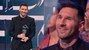 Lionel Messi the best fifa men's player 2022 ( English commentary)FHD 1080i