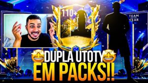 MDS! 😱 CONSEGUI 2 UTOTYS 110+ EM PACKS 🔥  | EA FEZ A BOA!! 🤯 | NOVELA DO BOSS - FIFA MOBILE 2023