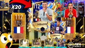 ME HA SALIDO MBAPPE UTOTY en ESTE PACK OPENING BRUTAL DEL FIFA MOBILE *20 SOBRES UTOTY Asegurados*
