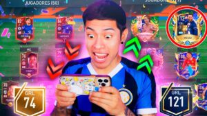 MEJORÉ LA CUENTA DE UN SUSCRIPTOR en FIFA MOBILE 😱 *Abro +100 SOBRES*