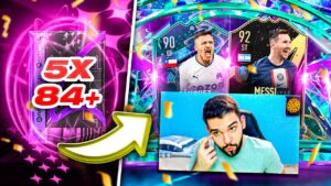 *MUITO ABSURDO* ABRI TODOS OS PACKS DE 5x 84+ NO ULTIMATE TEAM! SÓ CARTA BOA SAINDO! FIFA 23