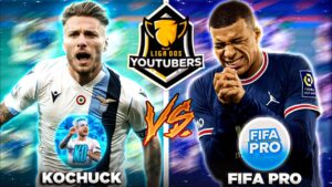 PERDI O 100%?🤔🔥 KOCHUCK x @FIFAPRO LIGA DOS YOUTUBERS RODADA 4 | FIFA MOBILE 23
