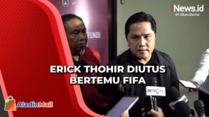 Presiden Jokowi Utus Erick Thohir untuk Bertemu FIFA