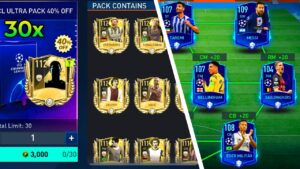 UCL Pack Opening (100,000 FP Spent) + Full UCL Squad Builder | 3x Star Pass Giveaway - FIFA MOBILE