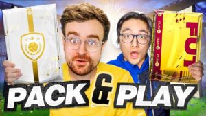 WE DID A HERO PLAYER PICK AND A GUARANTEED ICON PACK! Fifa 23 Pack And Play