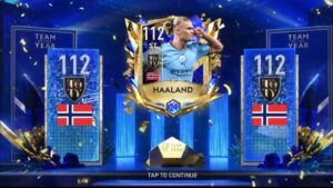 YA DISPONIBLE HERLING HAALAND 112 GRL & MAS UTOTY en el FIFA MOBILE