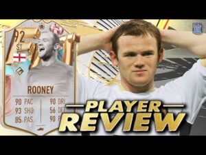 5⭐ SKILL MOVES! 92 FUT BIRTHDAY ICON ROONEY PLAYER REVIEW! FIFA 23 Ultimate Team