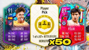 50x 87+ CAMPAIGN PLAYER PICKS & 84+ x7 PACKS! 😳 FIFA 23 Ultimate Team