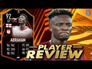 92 UEL RTTF ABRAHAM SBC PLAYER REVIEW! EUROPA LEAGUE ROAD TO THE FINAL - FIFA 23 ULTIMATE TEAM