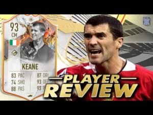 93 TROPHY TITANS ICON KEANE SBC PLAYER REVIEW! FIFA 23 Ultimate Team