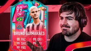 BRUNO GUIMARÃES ANIVERSARIO O MONSTRO DO MEIO CAMPO!!! FUT DRAFT FIFA 23