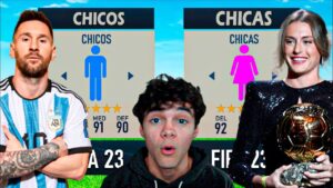 ¡CHICOS vs CHICAS en FIFA!