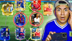 COMPRE TODAS las CARTAS de "MESSI & CRISTIANO RONALDO" en FIFA MOBILE 😱 *Épico*