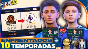 CR7 Jr. y THIAGO MESSI de 5 a1 DIVISIÓN!! FIFA 23 Modo Carrera LITE!!