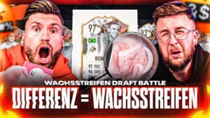 DIFFERENZ = WAX STREIFEN.. 😯😱 BRUCH im Trophy Titans BLIND DRAFT BATTLE 🤬 FIFA 23