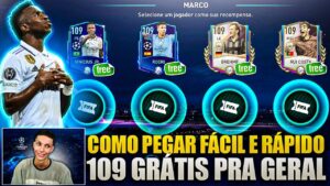 EA ENDOIDOU?😱 COMO PEGAR VÁRIOS ÍCON & CARTAS UCL 109 GRÁTIS & FÁCIL NA NOVA ABA🔥 FIFA MOBILE 23