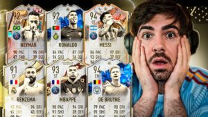 EA MANDOU TUDO!!! 6 ICONS NO MESMO TIME! FUT DRAFT FIFA 23