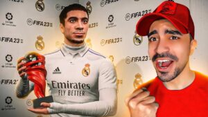 مهنة لاعب : حصلت على افضل لاعب ( اهداف اسطورية ) - FIFA 23 !! 😱🔥