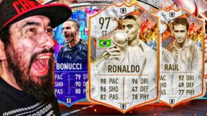FIFA 23 - ENORME PACK OPENING TROPHY TITANS | PACK ICON ? SBC 19H !