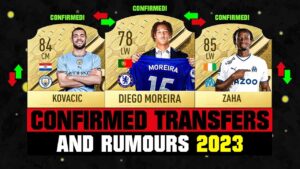 FIFA 23 | NEW CONFIRMED TRANSFERS & RUMOURS! 🤪🔥 ft. Diego Moreira, Kovacic, Zaha... etc